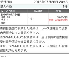 実績充分！安心競馬予想！