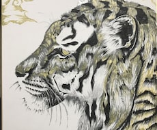 墨絵 躍動感溢れる【動物】を描きます イメージ1