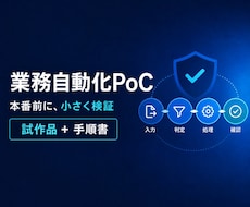 業務自動化の安全なPoCを構築します イメージ1