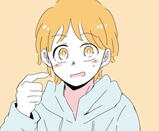 SNS用のアイコン描きます ゆるっとした感じの人物イラストを描きます。