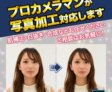 プロカメラマンが写真を綺麗に編集(レタッチ)します イメージ1