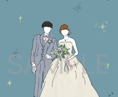 線画イラスト描きます イメージ1