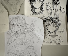 漫画やイラストの添削、提案をします イメージ1