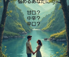 甘口、『中辛』、『辛口』悩み相談承ります イメージ1