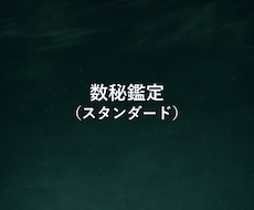数秘（スタンダード）｜複数の構造を観測します イメージ1
