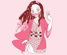 ふんわり単色·淡色イラスト描きます 色合いをまとめたふんわりしたイメージのイラスト。アイコンにも