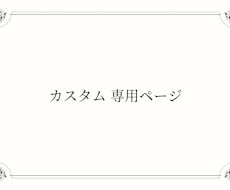 カスタム対応プランをご提供します 事前に相談いただいたカスタマイズ対応のデザイン編集プラン
