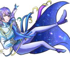 あなたの希望の絵柄で立ち絵と三面図を描きます イメージ1