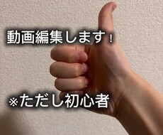 YouTubeなどの動画編集(初心者)します イメージ1