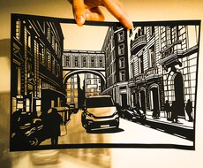 大切な想い出の写真を切り絵します イメージ1