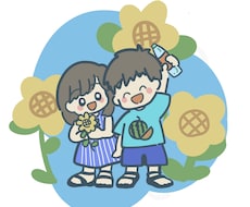 シンプルで可愛いイラストを作成します イメージ1