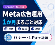 Meta広告を1か月運用・改善します イメージ1