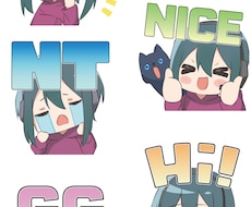 Twitchやline用のスタンプ作ります イメージ1