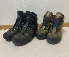 レザーの登山靴、ワックス加工、撥水加工します イメージ1