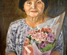 油絵を描きます あなたの大切な思い出をお家に飾りませんか?