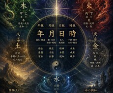 四柱推命で宿命を解読。あなたの悩みに寄り添います イメージ1