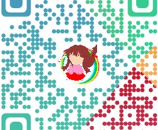 オリジナルQRコード（ロゴもセットで）製作承ります 個人から団体まで様々な用途に☆