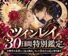 ツインレイ30日間特別鑑定をお届けします イメージ1