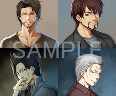 イケオジ風SNSアイコン販売します 完成品ですので即日販売可能です！商用OK！