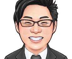現役プロが★好印象なプチリアル系似顔絵お描きします 別資料参照の髪型衣装チェンジ無料、名刺、アイコン、商用可能