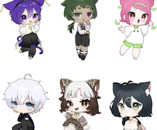 キャラクターイラストを描きます イメージ1