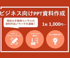 刺さるPowerPoint資料、最安値で作ります イメージ1