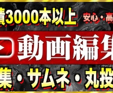 動画編集全般承ります イメージ1