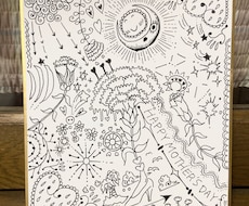 おうち時間に飾りたくなる大人の塗り絵をお届けします イメージ1