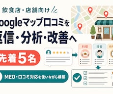 Googleマップ口コミを店舗改善につなげます イメージ1