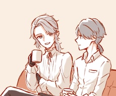 カップリングイラストを描きます イメージ1