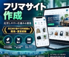 メルカリのようなフリマサイトを開発・制作します イメージ1