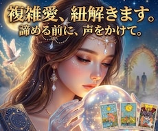 インスピレーションタロット＊複雑愛を深く占います イメージ1