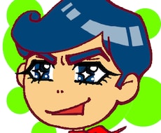 アイコン用に貴方の目力似顔絵を描きます。