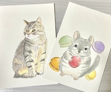 ペットのイラストを描きます イメージ1
