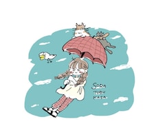 ゆるかわなイラストをお描きします ♡大切な方へメッセージを添えてプレゼントしませんか？