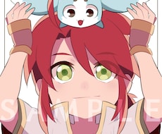 お試し！格安でSNS用アイコンお描きします キャラ指定をするだけ！あなただけのアイコンを制作します！