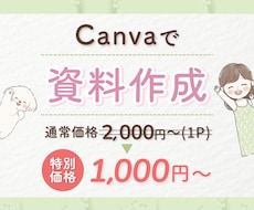 限定価格◎ シンプルでわかりやすい資料作ります イメージ1