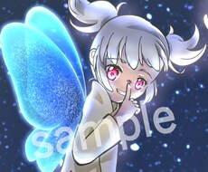 SNS かわいい アイコン 描きます イメージ1