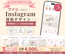 教室のファンが増える！インスタ投稿デザイン作ります イメージ1