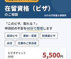 行政書士が在留資格（ビザ）のご相談にのります 就労・配偶者・永住など、申請前の不安をビデオ通話で整理