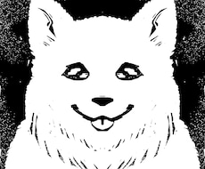 ペットのはんこ絵風アイコン作成します イメージ1