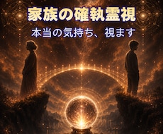 家族・親子関係のすれ違いを霊視します 確執・距離感を12,000字で視ます
