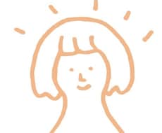 ほっこり太線のイラストカット描きます イメージ1