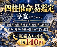 四柱推命と易で占います イメージ1