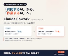 Claude Cowork設定を初心者に教えます イメージ1