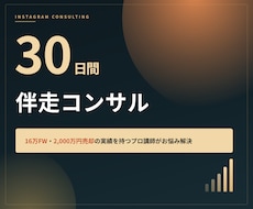 16万FW運用✔Instagramのコンサルします イメージ1