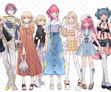 IRIAM用立ち絵イラスト描きます イメージ1