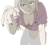 アニメぽっい描き方でキャラクターを描きます イメージ1