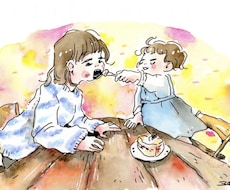 ゆるタッチ◇育児イラスト描きます イメージ1