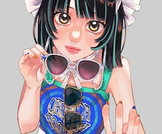パキッとしたイラスト、アイコン描きます 山田の絵柄でイラストをお描きします！デフォルメなども受付可！